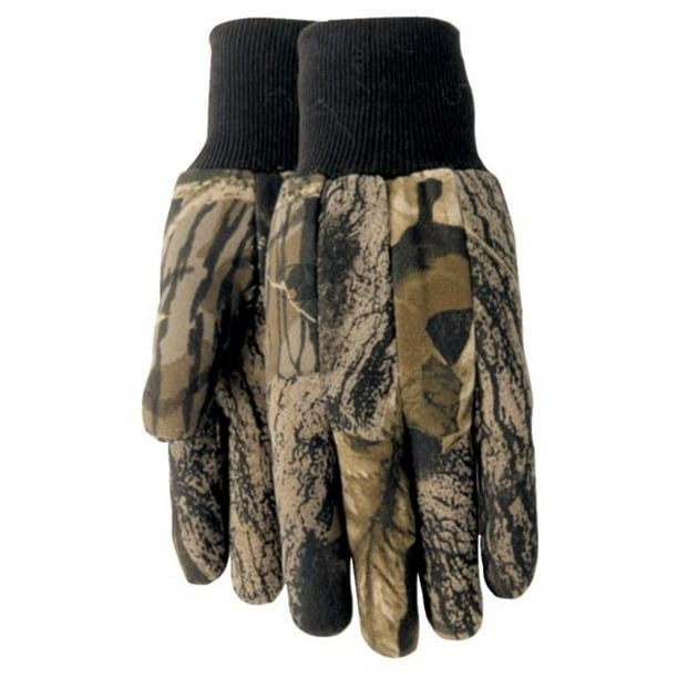 MidWest Gloves & Gear Midwest Gear Camo Jersey Outdoor Work Glove
