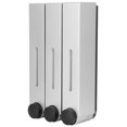 thumbnail image 4 of Shower Gel Dispenser,420MLx3 Wall Mounted Hand Shampoo Dispenser Wall Mounted Soap Dispenser Enhanced Features, 4 of 14