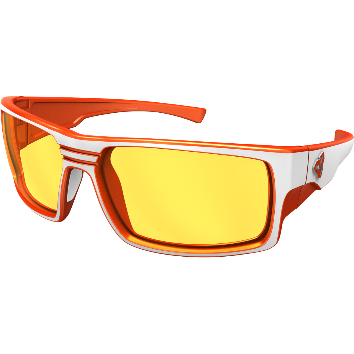 Ryders Eyewear Thorn Polarized AntiFog Sunglasses - 2-Tone (PHOTO WHITE-ORANGE / YELLOW LENS 76% - 27% ANTI-FOG) - image 1 of 1