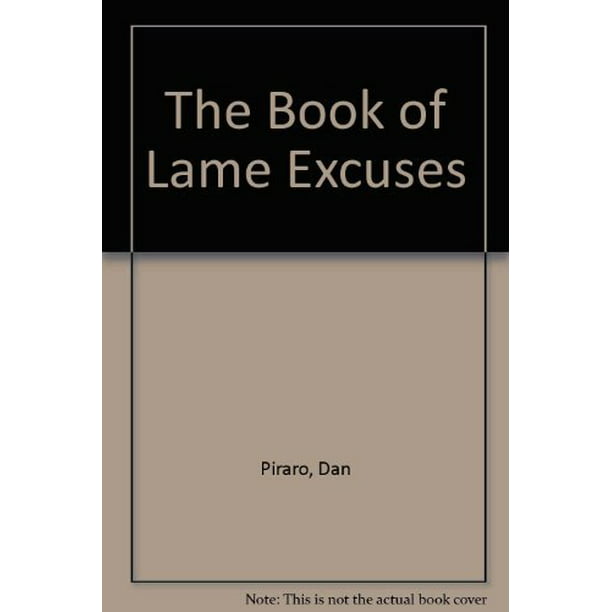 slot listener Speak loudly Book of Lame Excuses, Pre-Owned Hardcover 0877017735 9780877017738 Dan  Piraro - Walmart.com
