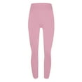 thumbnail image 4 of Cavosen Soft Leggings for Women Pink Elastic Waisted Butt Lifting Long Pants Fitness Exercise Running Tight Seamless Solid Skinny Yoga Pants Athletic Workout Trousers Activewear L, 4 of 4