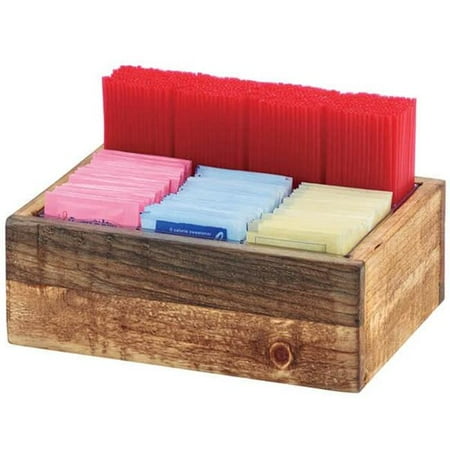

Cal Mil 3398-99 Madera Condiment & Packet Holder - Brown