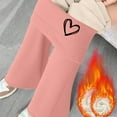 thumbnail image 2 of Winter Warm Fleece Lined Leggings for Women - High Waisted Thick Thermal Leggings Elastic Soft Comfortable Velvet Tights Pink M, 2 of 7