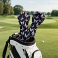 thumbnail image 3 of Yuyamidu Colorful Butterfly Golf Club Head Covers for Women Golf Accessories Waterproof PU Leather for Woods and Driver Fairway Hybrids, 3 of 7