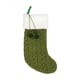 thumbnail image 3 of Medias navideñas tejidas CUTICAT para chimenea decoración de regalos de dulces Verde, 3 of 8