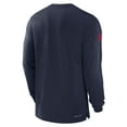 thumbnail image 3 of Men's Nike Navy New England Patriots Sideline Player Performance Long Sleeve T-Shirt, 3 of 3