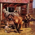 thumbnail image 2 of Marmont Hill "Blacksmith" by John Falter Painting Print on Canvas, 2 of 5