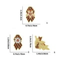 thumbnail image 5 of Commemorative Badge Feature Symbol Ribbon Design Alloy Brooch Pin For Historical Collectors And Patriotic Event, 5 of 15