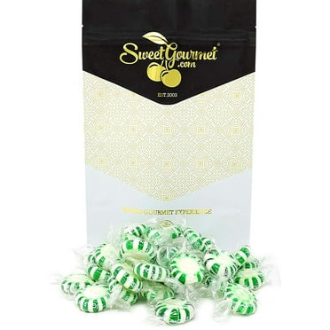 SweetGourmet Sugar-Free Spearmint Starlight Bulk Arcor Hard Candy |  1 Pound