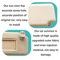 thumbnail image 4 of Sun Visor Replacement Fit For Toyota Land Cruiser Prado KDJ155/ KDJ150 2009-2023, OE: 74320-0G030-B0 74320-0G030-A0, Driver Left & Passenger Right Side, Sun Visor With Mirror -grey-right, 4 of 6