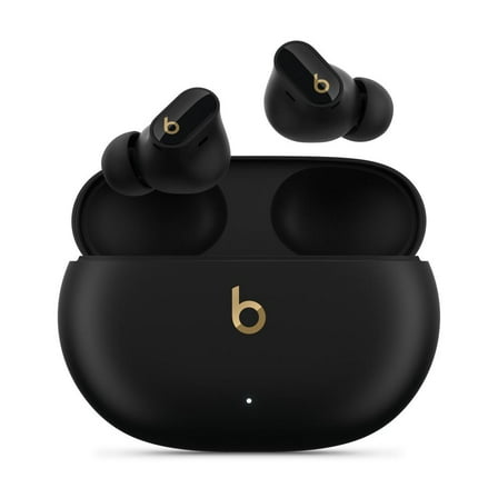 Restored Beats Studio Buds   True Wireless Noise Cancelling Earbuds - Enhanced Apple & Android Compatibility, Built-in Microphone, Sweat Resistant Bluetooth Headphones, Spatial Audio - Black