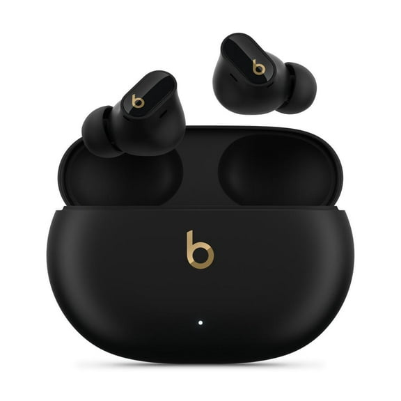 Restored Beats Studio Buds   True Wireless Noise Cancelling Earbuds - Enhanced Apple & Android Compatibility, Built-in Microphone, Sweat Resistant Bluetooth Headphones, Spatial Audio - Black