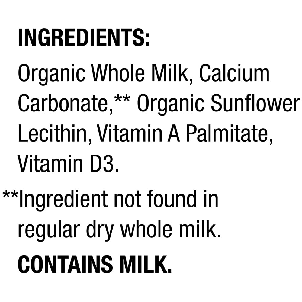 Horizon Organic Instant Dry Whole Milk, 960 Grams