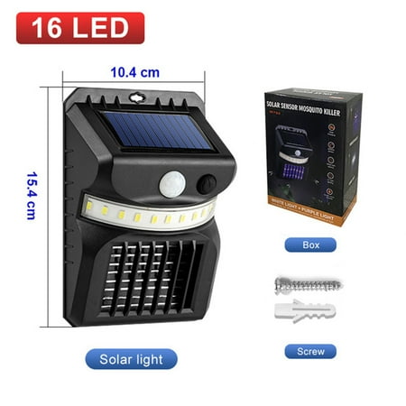 

RONSHIN Mosquito Killer Solar Lamp Ip65 Waterproof Energy Saving Intelligent Sensor Outdoor Garden Wall Lamp