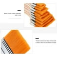 thumbnail image 3 of 12pcs Art Paint Brushes Assorted Sized Nylon Painting Brushes with Wooden Handles for Acrylic, Oil, Paint, Varnishes, Watercolor, Painter, Students, Artist, 3 of 7