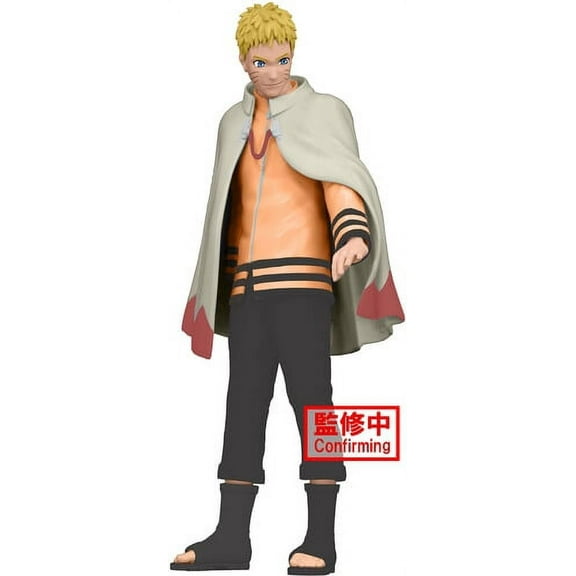 Banpresto Action Figures Naruto Uzumaki Hokage Version 20th Anniversary Statue