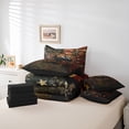thumbnail image 6 of Feelyou 3D Elk Moose Twin Bedding Sets 7-Piece, Rustic Farmhouse Bedding Comforter Set, 6 of 8
