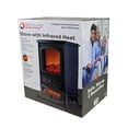 thumbnail image 1 of Warm Living WL-207 Poêle Électrique Infrarouge 1000W 800 Pi2, Noir, 1 of 5