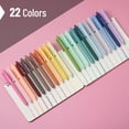 thumbnail image 2 of Bolígrafos de gel Mr. Pen retráctiles de punta fina de 0,7 mm, paquete de 22 unidades, color pastel, 2 of 8