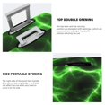 thumbnail image 3 of Pofeuu Green Lightning Print Luggage Suitcase Cover Protector Luggage Washable Covers Aesthetic for 18/24/28/32 inch Luggage（No luggage included）-Small, 3 of 7