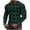 Army Green, variant on Flannel Shirt for Men Crewneck Sweatshirt Men's Fitness Home Wear Pajamas Fashion Loose Casual Solid Color T-shirt Sports Top Wine S