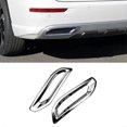 thumbnail image 4 of For 2022 Rear Bumper Lower Trim Lower Fog Lamp Panel Frame ABS Chrome Accessories, 4 of 5