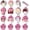 Girls Spa Party Cupcake Toppers, variant on 36Pcs Construction Cupcake Toppers Construction Birthday Party Supplies Dump Truck Excavator Tractor Cake Picks Decorations for Themed Party Supplies