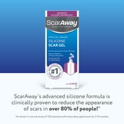 ScarAway Advanced Skincare 100 Percent Medical Grade Silicone Scar Gel, 3 Month Supply