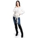 thumbnail image 5 of Blusa con diseño texturizado Roman Fashion Juvenil 5105 (Blanco) M, 5 of 5