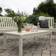 thumbnail image 2 of Highwood Adirondack Coffee/Conversation Table - 24" W x 48" L x 16" H, Outdoor, Eco-friendly, Synthetic Wood, 2 of 6