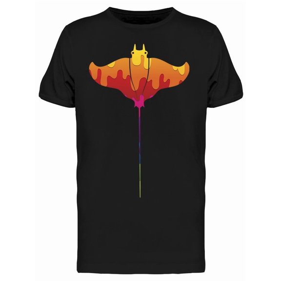 Colorful Stingray Fish Tee Men's -Image by Shutterstock