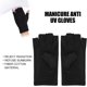 thumbnail image 4 of UV Glove for Nail Lamp Anti UV Gloves Nail Art UV Shield Gloves Professional Fiber Cotton Manicure Tool from UV Harm Sunburn, 4 of 5