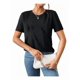 thumbnail image 3 of Pack 3 Playeras Deportivas Mujer Cuello Redondo,Black Khaki Grey,L, 3 of 7
