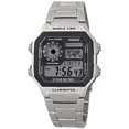 thumbnail image 1 of Casio Men's Core AE1200WHD-1AV Silver Stainless-Steel Quartz Sport Watch, 1 of 3