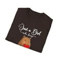 thumbnail image 5 of Just A Girl Who Loves Capybara, Gildan Unisex T-Shirt, Graphic Tee, S-3XL, 5 of 5