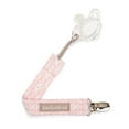thumbnail image 2 of BooginHead Universal Pacifier Clip, Infant Toddler Boys and Girls, Pink Lotus, 2 of 9