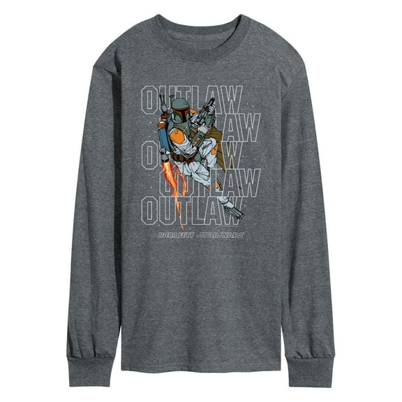 Star Wars - Outlaw Boba Fett - Men's Long Sleeve Tee