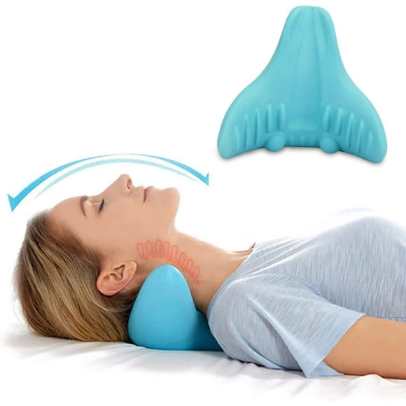 Jinsinto Neck and Shoulder Relaxer, Cervical Traction for Neck Pain Relief, Cervical Traction Device for TMJ Pain Relief and Cervical Spine Alignment,