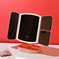 thumbnail image 2 of LCXmlly Folding Mirror Portable Folding Makeup Mirror with LED Light USB Charging Daily Use Mirror, 2 of 6