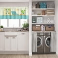 thumbnail image 5 of LALILO Kitchen Curtains and Valances Set of 3 36" Flat Retro Window Treatment Tiers for Window Decor, 5 of 5