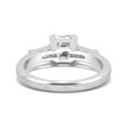 thumbnail image 6 of Charles & Colvard 14K White Gold Moissanite 6.5mm Asscher Three Stone Ring- Size 9 1.67cttw, 6 of 8