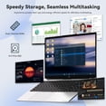 thumbnail image 4 of Oyzzraze 15.6"" FHD IPS Laptop, Intel Core i3-1215U (Beats i5-1135G7 Class), 8GB RAM, 512GB SSD, Windows 11 Home, Wi-Fi 6, Backlit Keyboard, Fingerprint, USB-C 65W Fast Charge, Bluetooth 5.2, 4 of 9