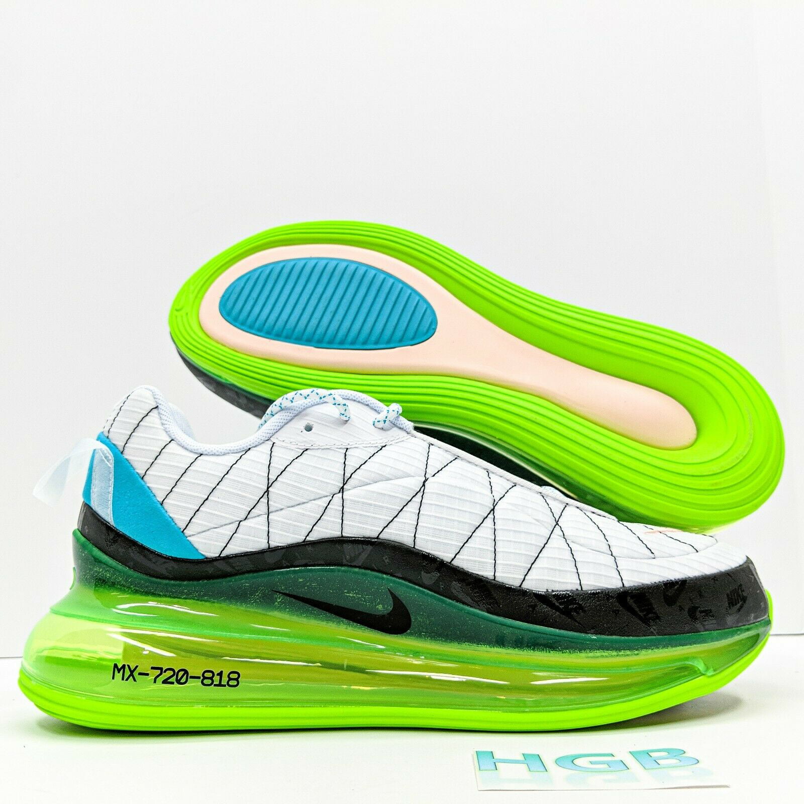 Size+12+-+Nike+Air+MX+720-818+White+Ghost+Green for sale online