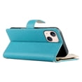 thumbnail image 4 of Funda cartera GANGXUN para iPhone 13 Mini , cuero PU con tarjetero, cremallera, correa de mano, soporte y protección 630°, 4 of 6