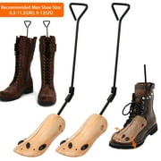 ASKITO Unisex Adjustable Shoe Boots Stretcher Wooden Boot Width Shaper,2 PCS