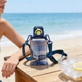 thumbnail image 4 of Plastic Cup With Lid 18 cm Tall Sports Water Bottle For Direct Drinking Fast Heat Dissipation Low Temperature Storage, 4 of 6