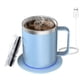 thumbnail image 1 of Juego Calentador Eléctrico de Tazas de Café | Taza de Acero Inoxidable con Base de Calentamiento y Tapa, Inteligente para Calentar Leche,, 1 of 15