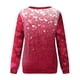 thumbnail image 5 of Camisas de San Valentín para mujer, sudaderas con gráfico de cuello redondo, jersey de amor con corazón, blusa informal de manga larga para regalo Pompotops  gfhjh17781, 5 of 6