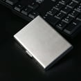 thumbnail image 1 of TABLZONE Mens Metal Wallet Credit Card Holder 1Set featuring RFID Blocking for Travel, 1 of 8