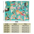 thumbnail image 3 of Phineas And Ferb Blanket Soft Cozy Flannel Warm Throw Blanket Unique Gifts Room Decor Blanket 40"x30", 3 of 9